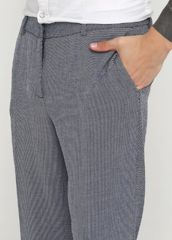 Серо-синие кэжуал демисезонные зауженные брюки Paul & Joe