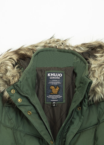 Зелена зимня куртка Khujo
