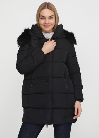 Чорна зимня куртка Anna Moda Piu