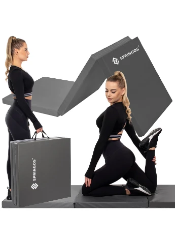 Гімнастичний мат 180 х 60 х 5,5 см Springos (253006754)