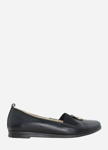 Черные кэжуал балетки Mane Shoes