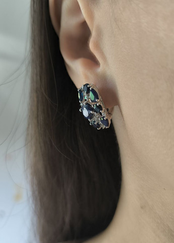 Сережки Silver Flame (354214477)