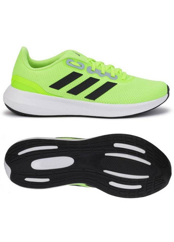 Зеленые демисезонные кроссовки id2295 adidas Runfalcon 3 Performance