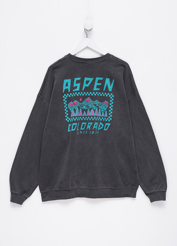 Графітовий світшот Yesterdays напис без декору (307174810)