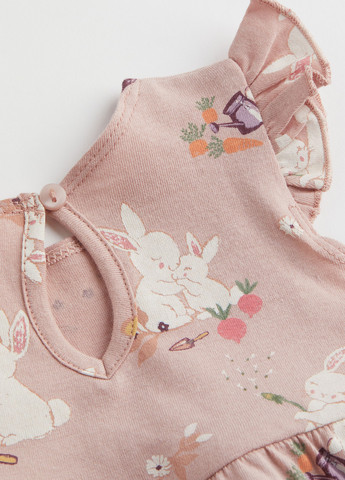 Розовое платье H&M (299191498)