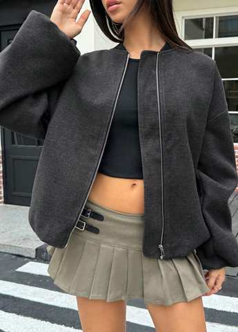 Бомбер SHEIN на блискавці (338194106)