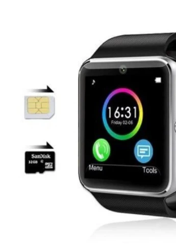 Розумні розумні годинник GT08 Silver Розумні UWatch (225878340)