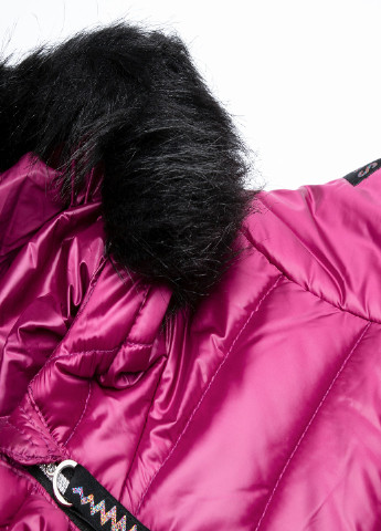 Малиновая зимняя куртка Coccodrillo