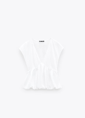 Белая блуза Zara
