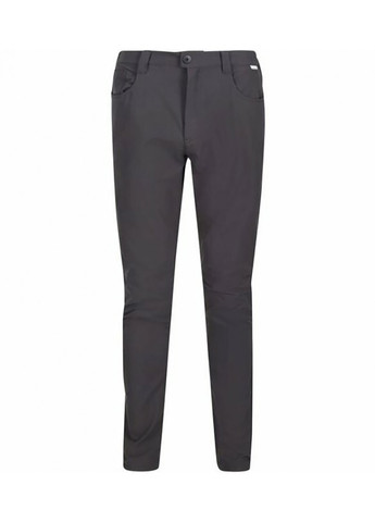Темно-серые кэжуал зимние прямые брюки Regatta