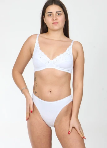 Білий бюстгальтер Lingerie