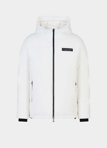 Біла зимня куртка Armani Exchange