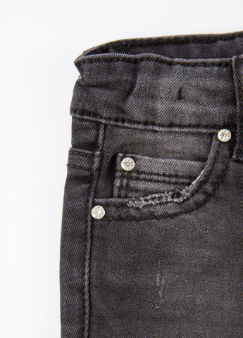 Черные демисезонные джинсы To Be Too