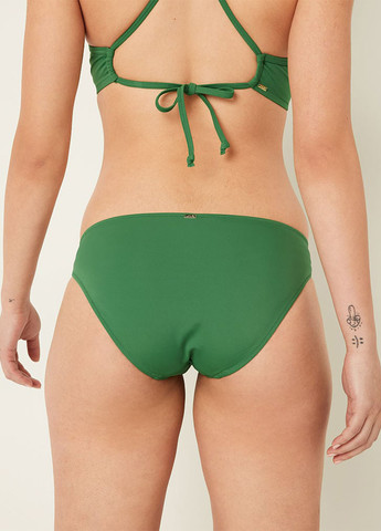 Зеленый летний купальник (лиф, трусики) раздельный, бикини Victoria's Secret