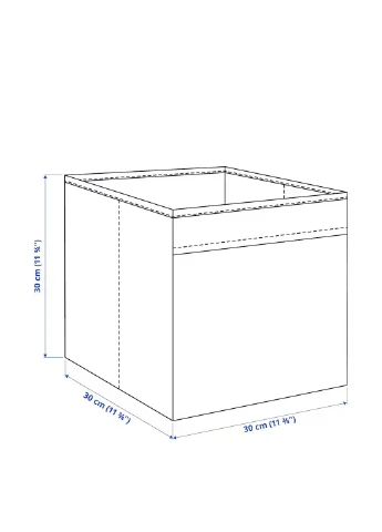 Коробка, 30х30х30 см IKEA (265796012)