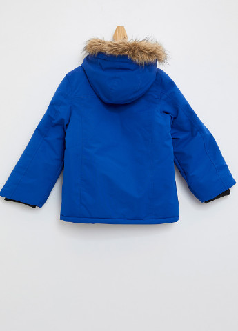 Синяя зимняя куртка DeFacto