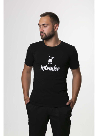 Чорна футболка Intruder