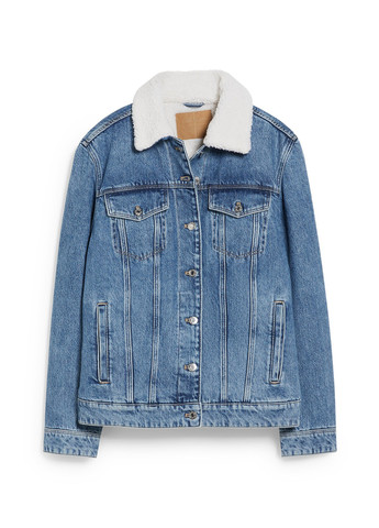 Синяя демисезонная куртка C&A