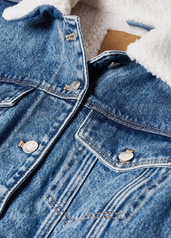 Синяя демисезонная куртка C&A