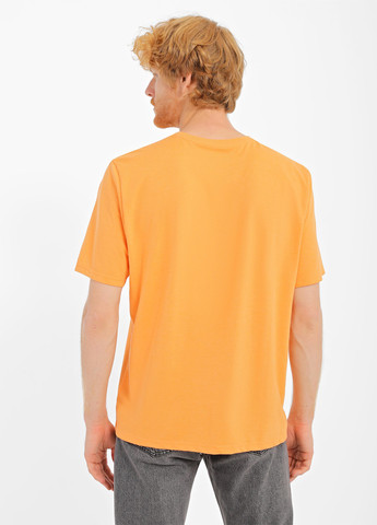Персиковая футболка Skechers TS19 GUOR