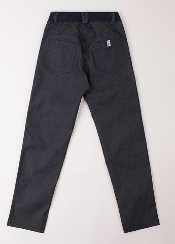 Темно-синие джинсовые демисезонные прямые брюки ArDoMi