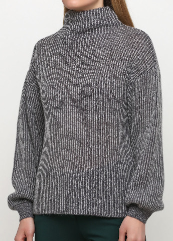 Серый демисезонный свитер BRANDTEX COASTLINE