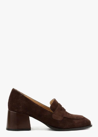 Le'BERDES Туфлі лофери коричневий з натуральна замша, україна — демісезон (328003906)