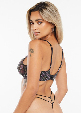 Комбинированный бюстгальтер Savage X Fenty с косточками вискоза