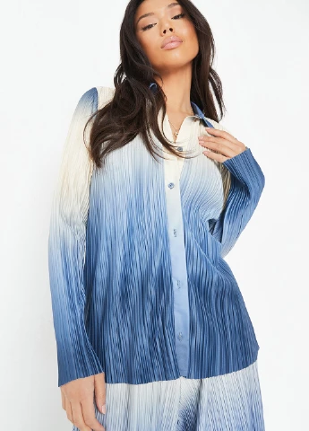 Синяя блуза Missguided