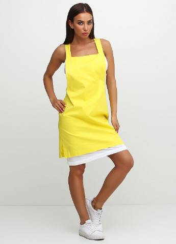 Жовтий кежуал плаття, сукня Aimo Richly однотонна