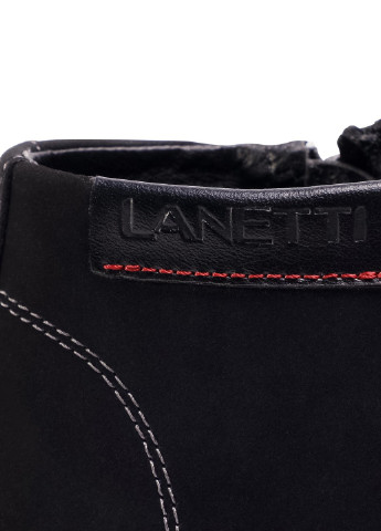 Черные осенние черевики myl8258-1 дезерты Lanetti