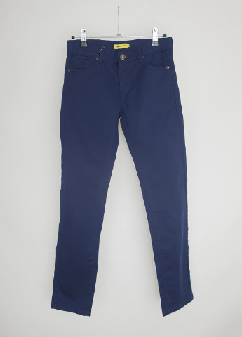 Темно-синие демисезонные зауженные джинсы Silvian Heach