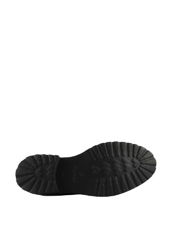 Черные кэжуал туфли Faber на шнурках
