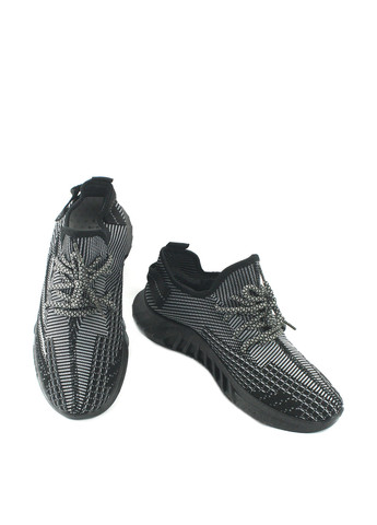 Темно-серые демисезонные кроссовки No Brand