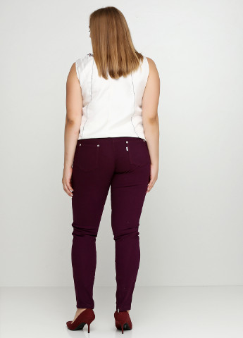 Фиолетовые джинсовые демисезонные зауженные брюки Kenzo