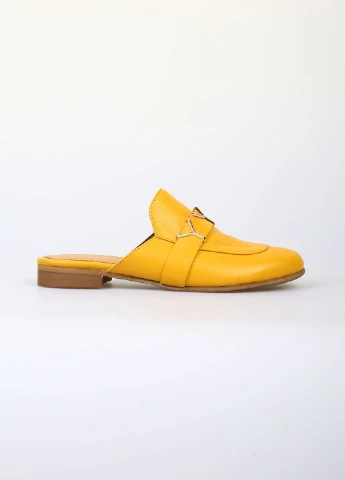 Горчичные мюли Kluchini