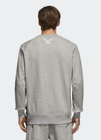 Світло-сірий свитшот adidas меланж (75675811)