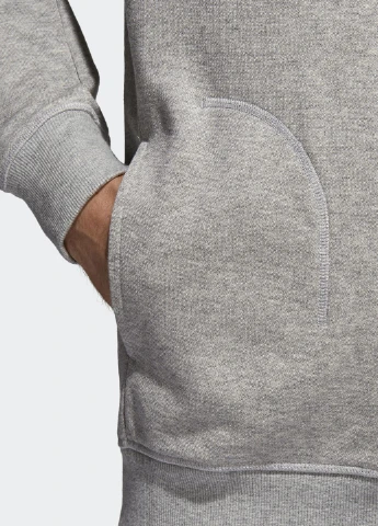 Світло-сірий свитшот adidas меланж (75675811)