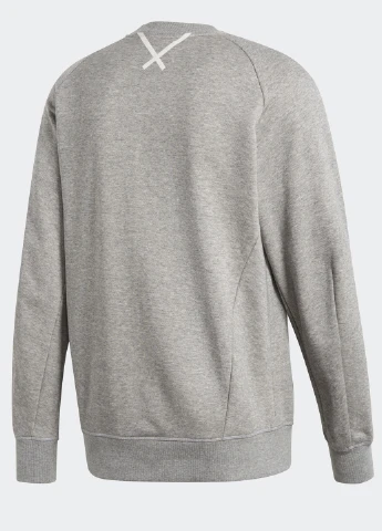 Світло-сірий свитшот adidas меланж (75675811)