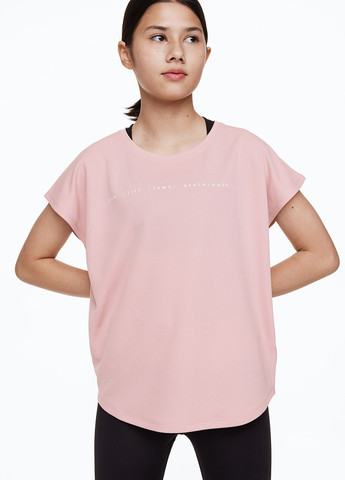 Рожева демісезонна футболка H&M