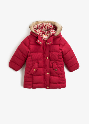 Фуксиновая зимняя куртка KOTON