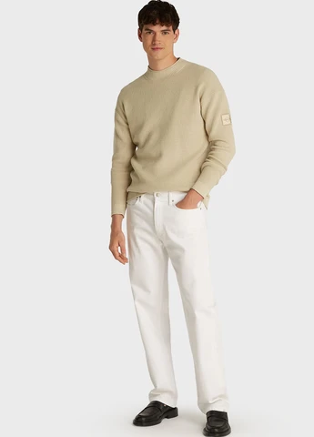 Бежевый зимний джемпер джемпер Calvin Klein Jeans