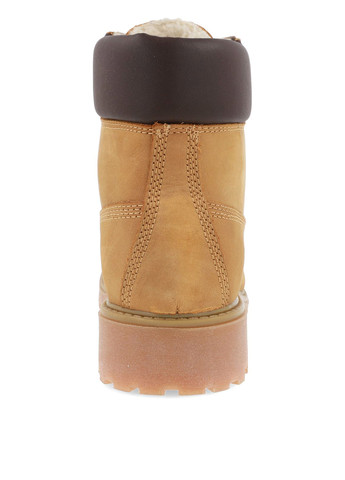 Горчичные осенние ботинки тимберленды Lumberjack