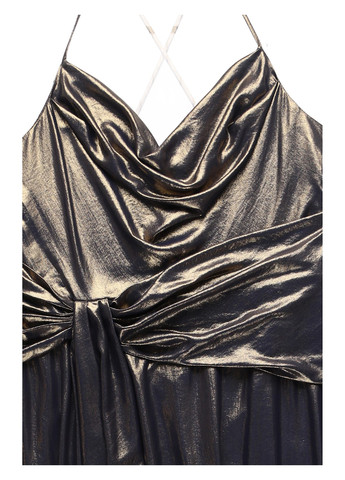 Бронзова вечірня сукня Forever New однотонна