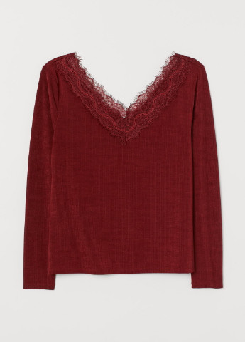 Терракотовая блуза H&M