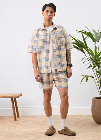 Костюм (сорочка, шорти) SHEIN (339507578)