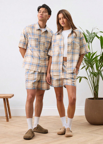 Костюм (сорочка, шорти) SHEIN (339507578)