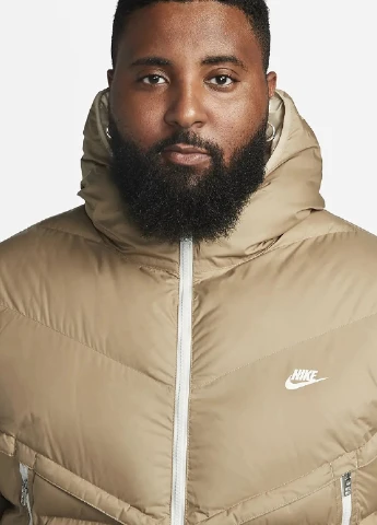 Бежева зимня куртка dr9609-247 Nike M NK SF WR PL-FLD HD PARKA