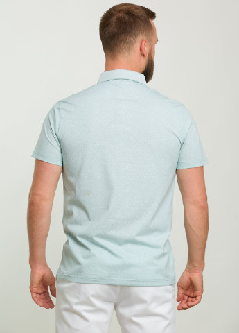 Светло-бирюзовая футболка-поло для мужчин Trend Collection меланжевая