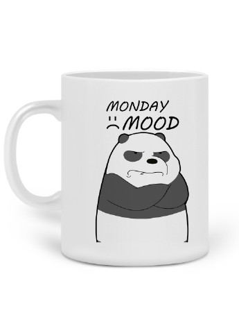 Кружка Вся правда про ведмедів (We Bare Bears) 330 мл горнятко керамічне (20259-2899) MobiPrint (224806212)